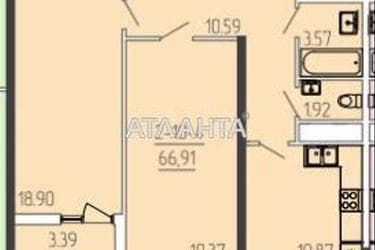 2-rooms apartment apartment by the address st. Krasnova (area 67,5 m²) - Atlanta.ua - photo 20