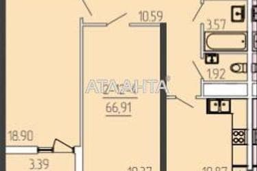 2-rooms apartment apartment by the address st. Krasnova (area 67,7 m²) - Atlanta.ua - photo 14
