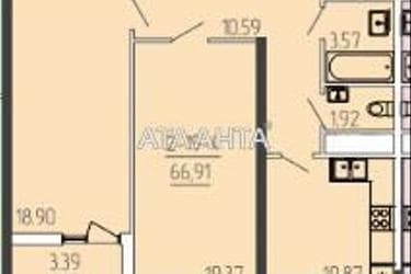 2-rooms apartment apartment by the address st. Krasnova (area 67,3 m²) - Atlanta.ua - photo 12