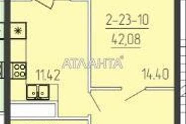 1-room apartment apartment by the address st. Krasnova (area 41,4 m²) - Atlanta.ua - photo 18