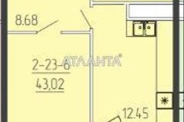 1-room apartment apartment by the address st. Krasnova (area 43 m²) - Atlanta.ua - photo 10