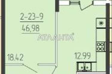 2-rooms apartment apartment by the address st. Krasnova (area 46,5 m²) - Atlanta.ua - photo 14