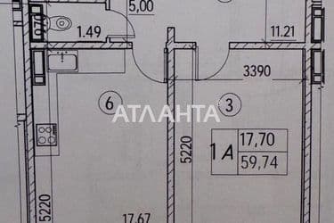 1-room apartment apartment (area 60,0 m²) - Atlanta.ua - photo 16