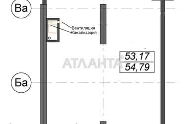 1-кімнатна квартира за адресою вул. Дача Ковалевського (площа 55 м²) - Atlanta.ua - фото 14