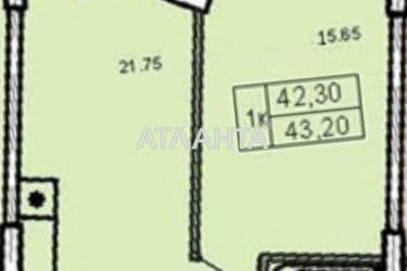 1-кімнатна квартира за адресою вул. Чубаївська (площа 43,2 м²) - Atlanta.ua - фото 17