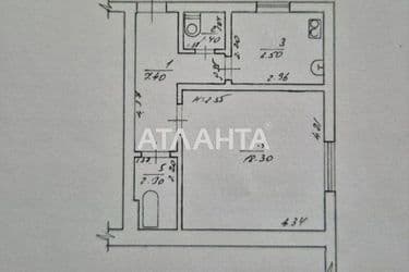 1-room apartment apartment by the address st. Bukovinska (area 36,6 m²) - Atlanta.ua - photo 32