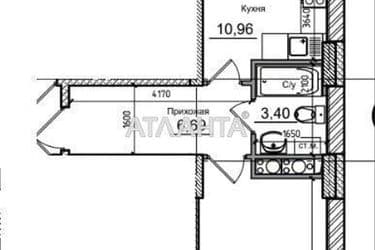 1-комнатная квартира по адресу 7 км овидиопольской дор. (площадь 42,4 м²) - Atlanta.ua - фото 10