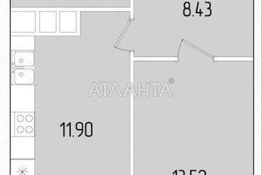 1-кімнатна квартира за адресою вул. Краснова (площа 42,2 м²) - Atlanta.ua - фото 21