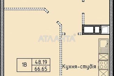 1-комнатная квартира по адресу Шевченко пр. (площадь 65,6 м²) - Atlanta.ua - фото 16