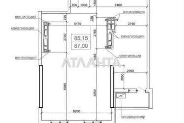 3-кімнатна квартира за адресою вул. Генуезька (площа 87 м²) - Atlanta.ua - фото 6