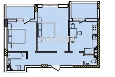 2-комнатная квартира по адресу ул. Строительная (площадь 65 м²) - Atlanta.ua - фото 7