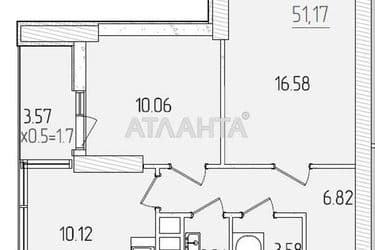 3-кімнатна квартира за адресою вул. Краснова (площа 53 м²) - Atlanta.ua - фото 34