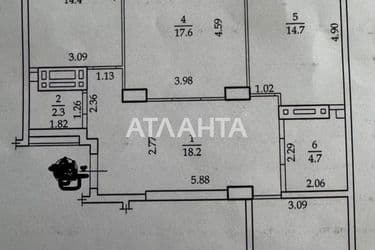 3-rooms apartment apartment by the address st. Shkolnaya (area 89 m²) - Atlanta.ua - photo 36