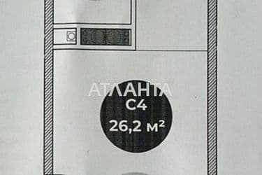 1-комнатная квартира по адресу ул. Паустовского (площадь 26 м²) - Atlanta.ua - фото 12