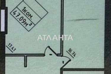 1-комнатная квартира по адресу ул. Дача Ковалевского (площадь 47,6 м²) - Atlanta.ua - фото 8