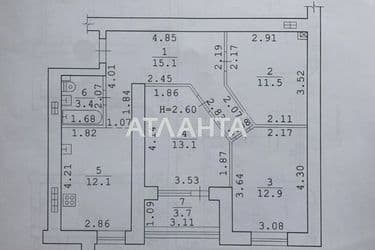 3-rooms apartment apartment by the address st. Staritskogo (area 71,8 m²) - Atlanta.ua - photo 27