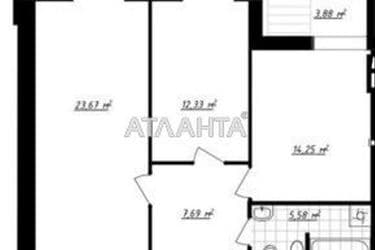 2-кімнатна квартира за адресою вул. Сахарова (площа 67,4 м²) - Atlanta.ua - фото 16