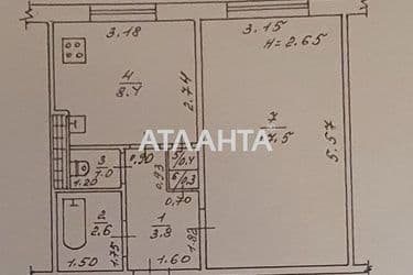 1-комнатная квартира по адресу ул. Ильфа и Петрова (площадь 35 м²) - Atlanta.ua - фото 22