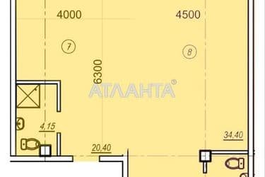 1-комнатная квартира по адресу Шевченко пр. (площадь 64 м²) - Atlanta.ua - фото 14