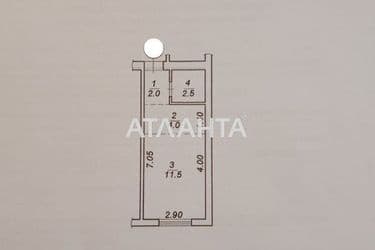 1-комнатная квартира по адресу ул. Центральная (площадь 20 м²) - Atlanta.ua - фото 10