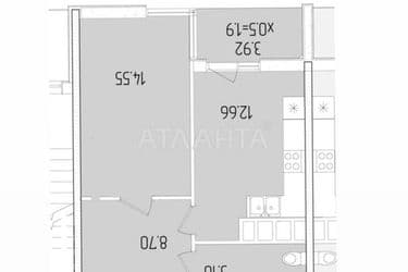 1-кімнатна квартира за адресою вул. Краснова (площа 43 м²) - Atlanta.ua - фото 12