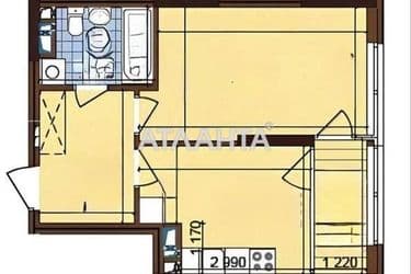 1-кімнатна квартира за адресою Європейського Союзу просп. (площа 44 м²) - Atlanta.ua - фото 18