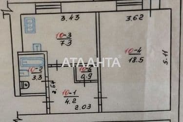 1-room apartment apartment by the address st. Yunosti prosp (area 34 m²) - Atlanta.ua - photo 20