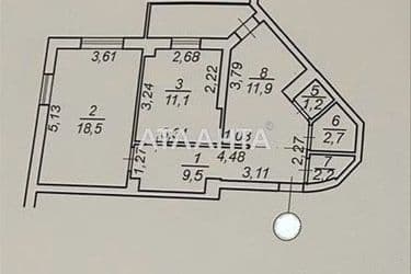 2-кімнатна квартира за адресою вул. Середньофонтанська (площа 60,5 м²) - Atlanta.ua - фото 24