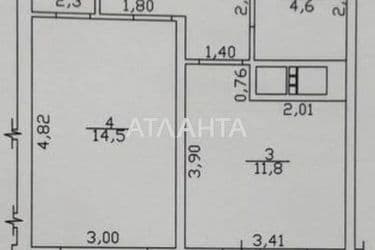 1-кімнатна квартира за адресою Люстдорфська дор. (площа 40,8 м²) - Atlanta.ua - фото 18