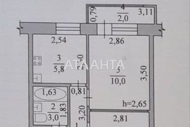 2-кімнатна квартира за адресою вул. Піонерська (площа 30,5 м²) - Atlanta.ua - фото 18