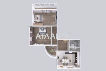2-комнатная квартира по адресу Хвойный пер. (площадь 95 м²) - Atlanta.ua - фото 23