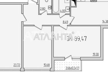 2-rooms apartment apartment by the address st. Genuezskaya (area 89,4 m²) - Atlanta.ua - photo 31