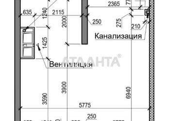 1-room apartment apartment by the address st. Dacha Kovalevskogo Amundsena (area 48,8 m²) - Atlanta.ua - photo 28