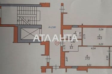 1-кімнатна квартира за адресою вул. Топольна (площа 44,3 м²) - Atlanta.ua - фото 20