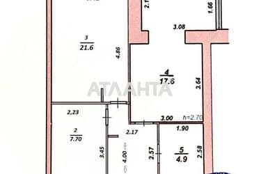 2-rooms apartment apartment by the address st. Pulyuya (area 60,2 m²) - Atlanta.ua - photo 32