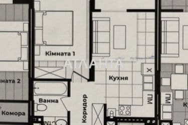 1-room apartment apartment by the address st. Bukovinska (area 42,1 m²) - Atlanta.ua - photo 11