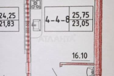 1-комнатная квартира по адресу ул. Бочарова ген. (площадь 26 м²) - Atlanta.ua - фото 25