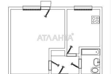 1-room apartment apartment by the address st. Zabolotnogo ak (area 21 m²) - Atlanta.ua - photo 14