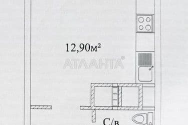 1-room apartment apartment by the address st. Varnenskaya (area 25,5 m²) - Atlanta.ua - photo 15