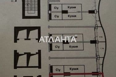 1-кімнатна квартира за адресою вул. Гагарінське плато (площа 26,1 м²) - Atlanta.ua - фото 12