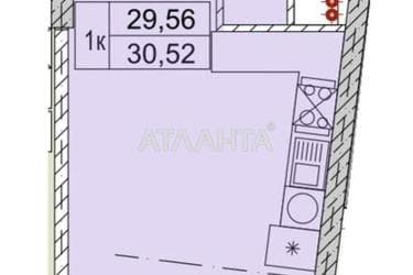 1-комнатная квартира по адресу ул. Чубаевская (площадь 30,5 м²) - Atlanta.ua - фото 32
