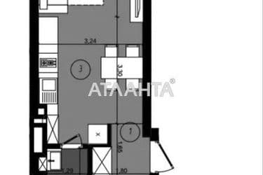1-room apartment apartment by the address st. Truskavetskaya ul (area 26 m²) - Atlanta.ua - photo 12