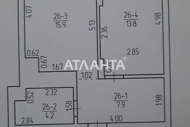 1-room apartment apartment by the address st. Malogoloskovskaya ul (area 42 m²) - Atlanta.ua - photo 34
