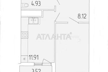 1-room apartment apartment by the address st. Krasnova (area 41 m²) - Atlanta.ua - photo 46