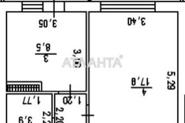 1-кімнатна квартира за адресою Небесної сотні пр. (площа 36,8 м²) - Atlanta.ua - фото 23