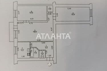 3-кімнатна квартира за адресою вул. Сегедська (площа 54 м²) - Atlanta.ua - фото 17