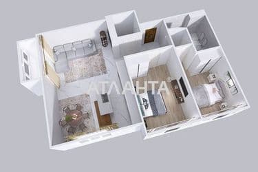 3-rooms apartment apartment by the address st. Zhemchuzhnaya (area 87,5 m²) - Atlanta.ua - photo 36