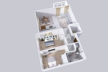 3-rooms apartment apartment by the address st. Zhemchuzhnaya (area 87,5 m²) - Atlanta.ua - photo 37