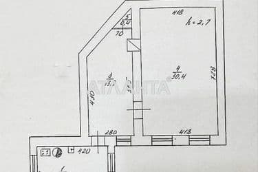 2-кімнатна квартира за адресою вул. Колонтаївська (площа 57,6 м²) - Atlanta.ua - фото 14