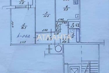 2-rooms apartment apartment by the address st. Kolomyyskaya ul (area 50 m²) - Atlanta.ua - photo 38